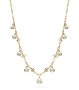 Harrods Boodles Yellow Gold and Diamond Beach Necklace- Buy online at McGrocer