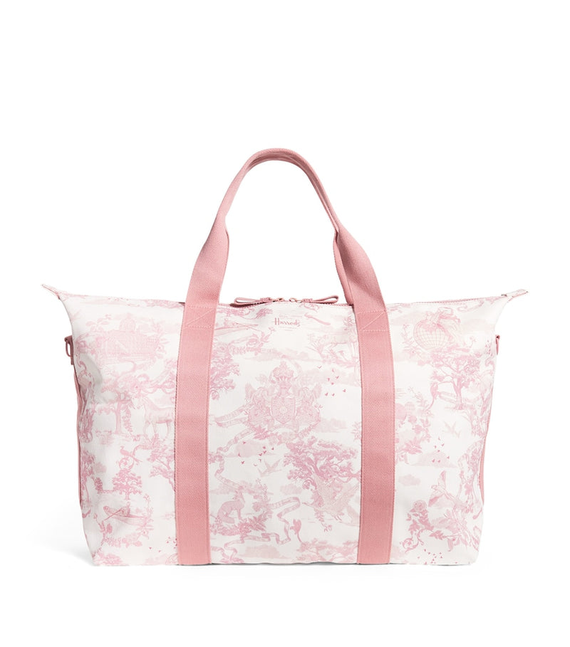 Harrods packable overnight bag and pouch set, UK version