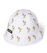 Harrods Miu Miu Flax Embroidered Hat- Buy online at McGrocer