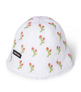 Harrods Miu Miu Flax Embroidered Hat- Buy online at McGrocer