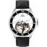 Toff London Wolves in Love white watch, imported from the UK