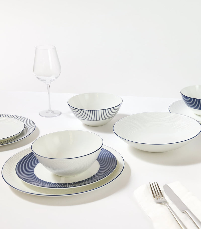 Wedgwood Gio Blue cereal bowl (British brand)