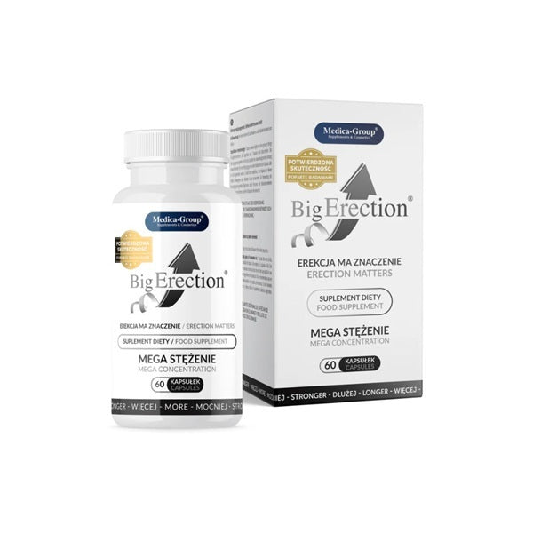 Medica Group Big Erection dual-action tablets 60 - British product