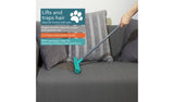 Beldray 2-in-1 Pet Lift & Trap Extendable Rubber Head Broom - McGrocer