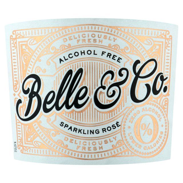 Belle & Co Rose Alcohol Free Sparkling Wine 75cl - McGrocer