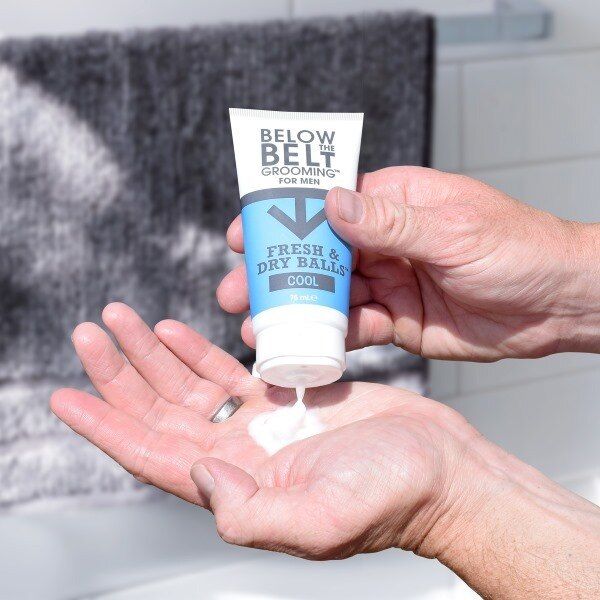 Below The Belt Grooming Fresh & Dry Balls Cool 75Ml - McGrocer