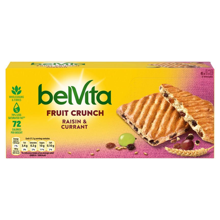 Belvita Fruit Crunch Raisin & Currant - McGrocer