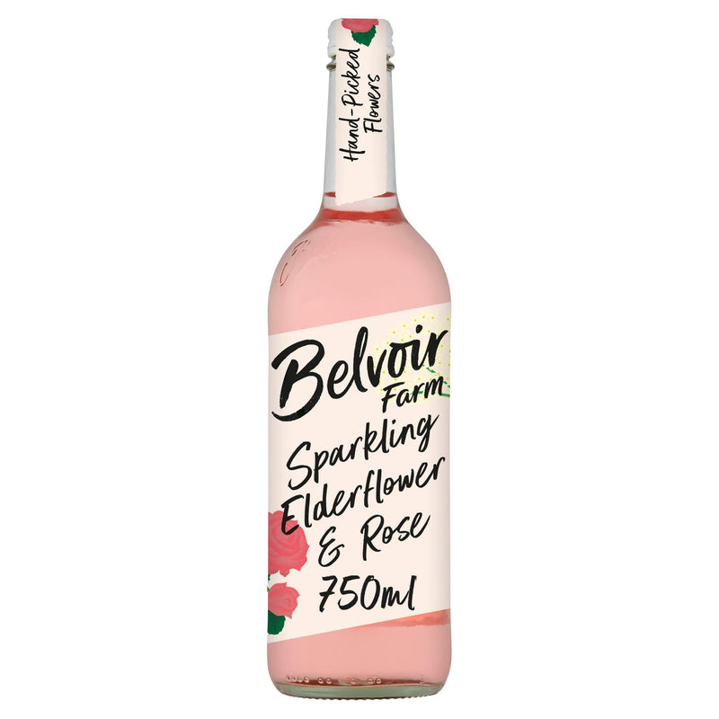 Belvoir Elderflower & Rose Presse 750ml (Sugar levy applied) - McGrocer