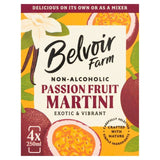 Belvoir Farm Non Alcoholic Passionfruit Martini   4 x 250ml - McGrocer