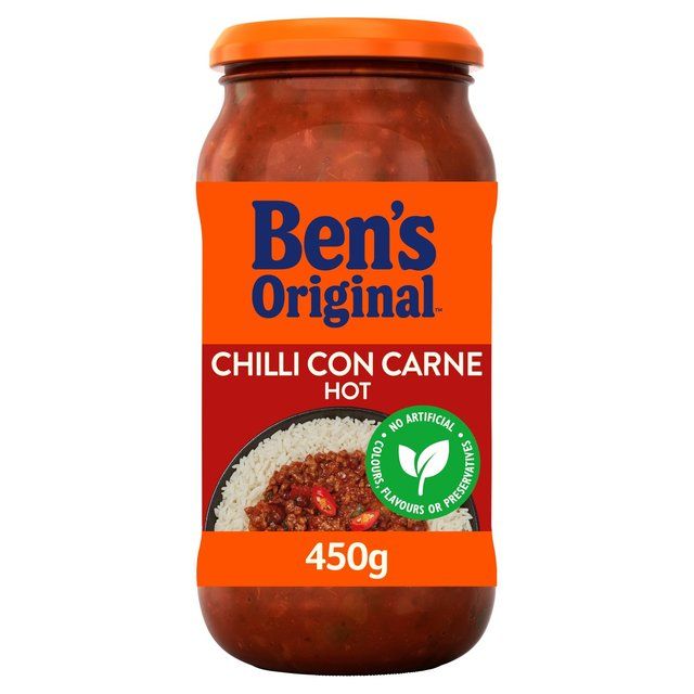 Ben's Original Hot Chilli Con Carne Sauce 450g - McGrocer