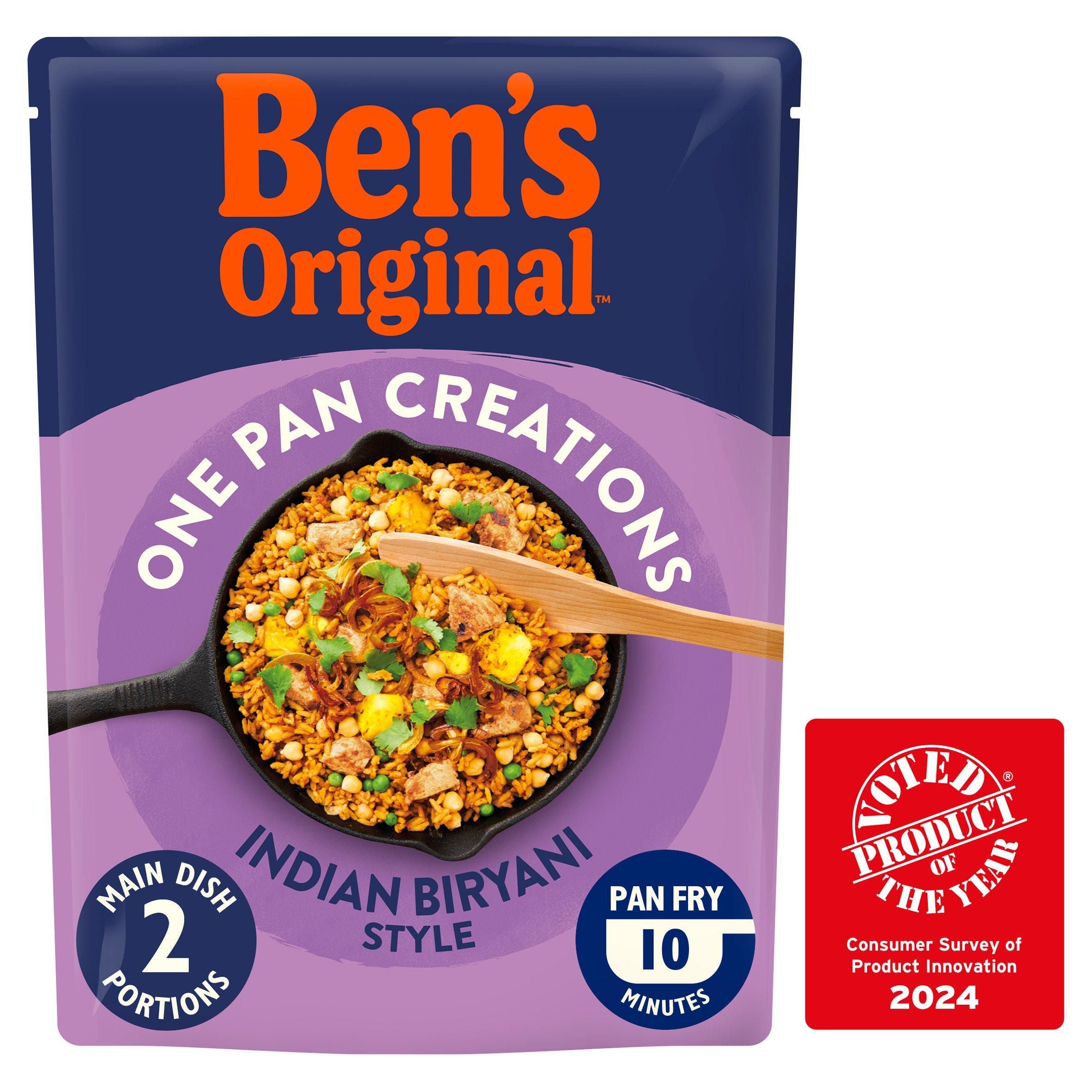 Ben's Original One Pan Creations Indian Biryani Style 250g - McGrocer