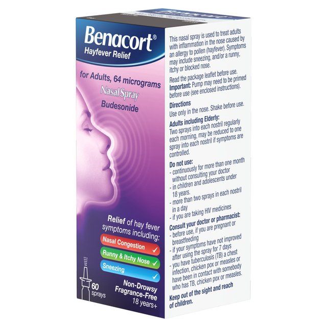 Benacourt Hayfever Relief Spray 10ml - McGrocer