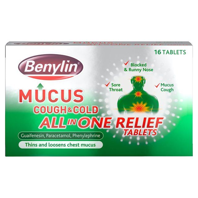 Benylin Mucus All in One Relief Tablets 16 per pack - McGrocer