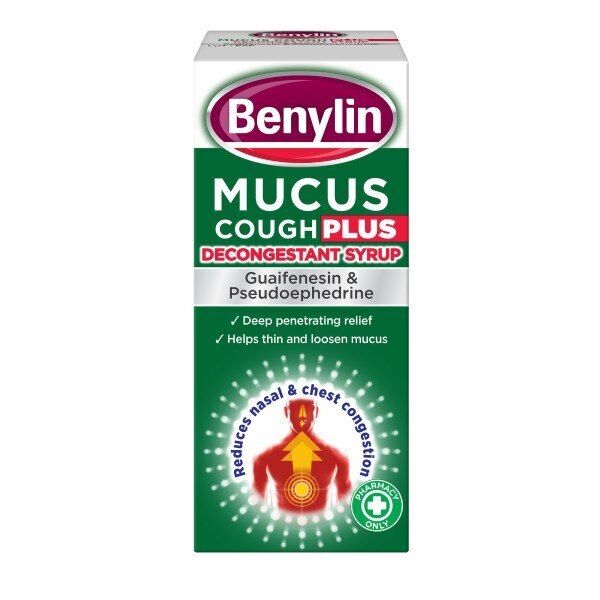 Benylin Mucus Cough Plus Decongestant Cough Syrup 100ml - McGrocer