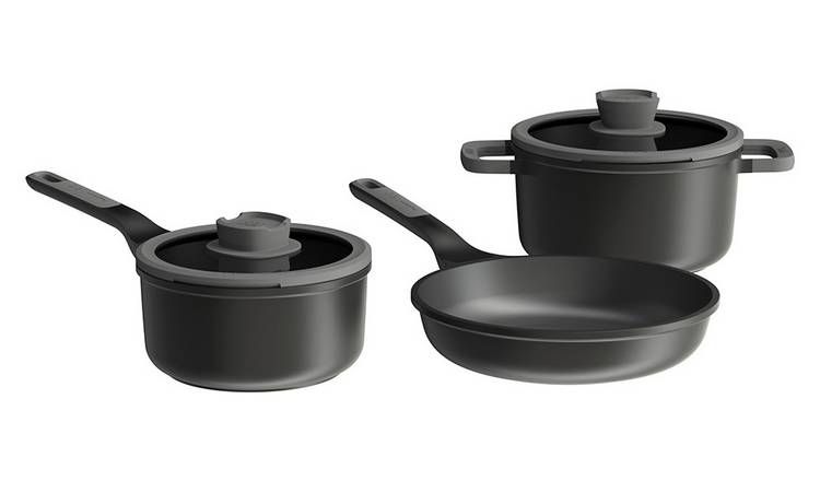 Berghoff Stone+ 3PC Cast Aluminium Recycled Cookware Set - McGrocer