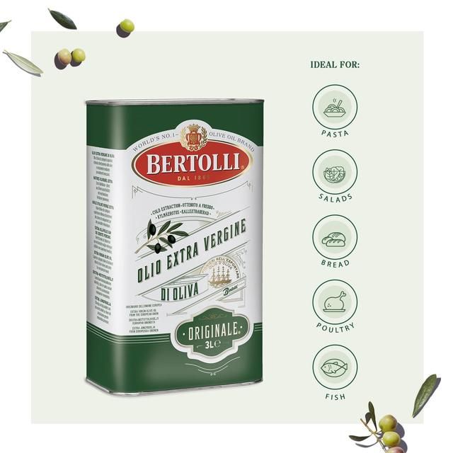 Bertolli Extra Virgin Olive Oil Originale 3L - McGrocer