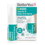 Betteryou D4000 Vitamin D Daily Oral Spray 15ml - McGrocer