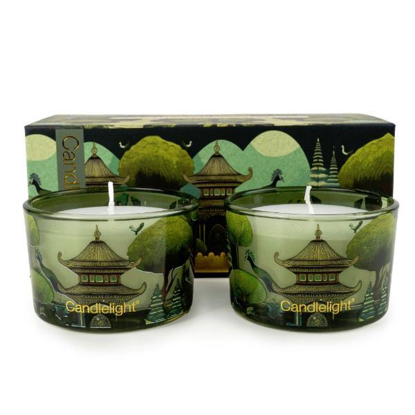 Candlelight Bukhara candle duo gift set - British product