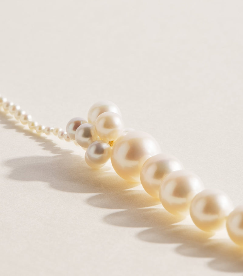 Sophie Bille Brahe Botticelli Peggy pearl necklace 14k gold, imported from the UK