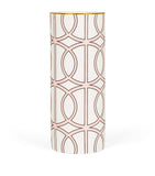 O.W. London tall bone china loop vase 22.5cm - British product