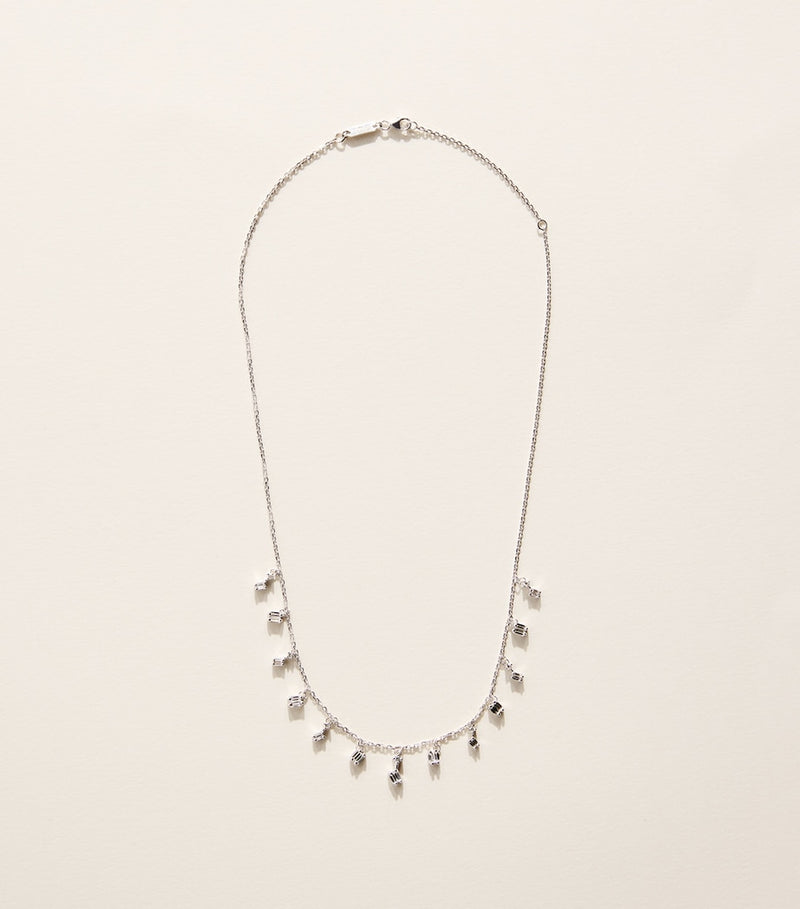 Suzanne Kalan white gold diamond cascade necklace (British brand)