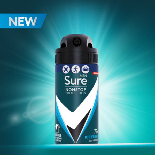 Sure Men Invisible Ice Fresh Antiperspirant 75ml GOODS Superdrug