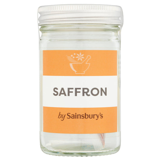 Sainsbury's Saffron 0.4g Herbs spices & seasoning Sainsburys   
