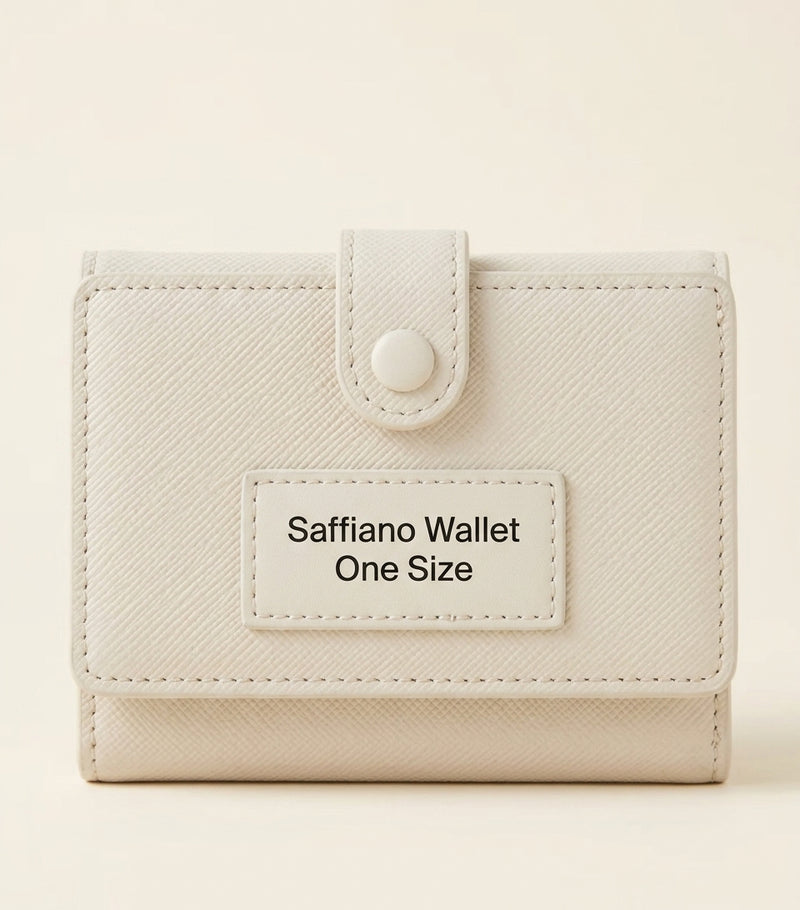 Prada small Saffiano leather wallet (British brand)