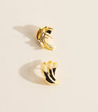 LIÉ STUDIO Magda earrings 18-karat gold-plated silver - British product