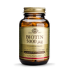 Solgar biotin capsules 5000mcg 50 (British brand)