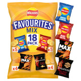 Walkers Favourites Mix Multipack Snacks Crisps 18 Pack GOODS ASDA