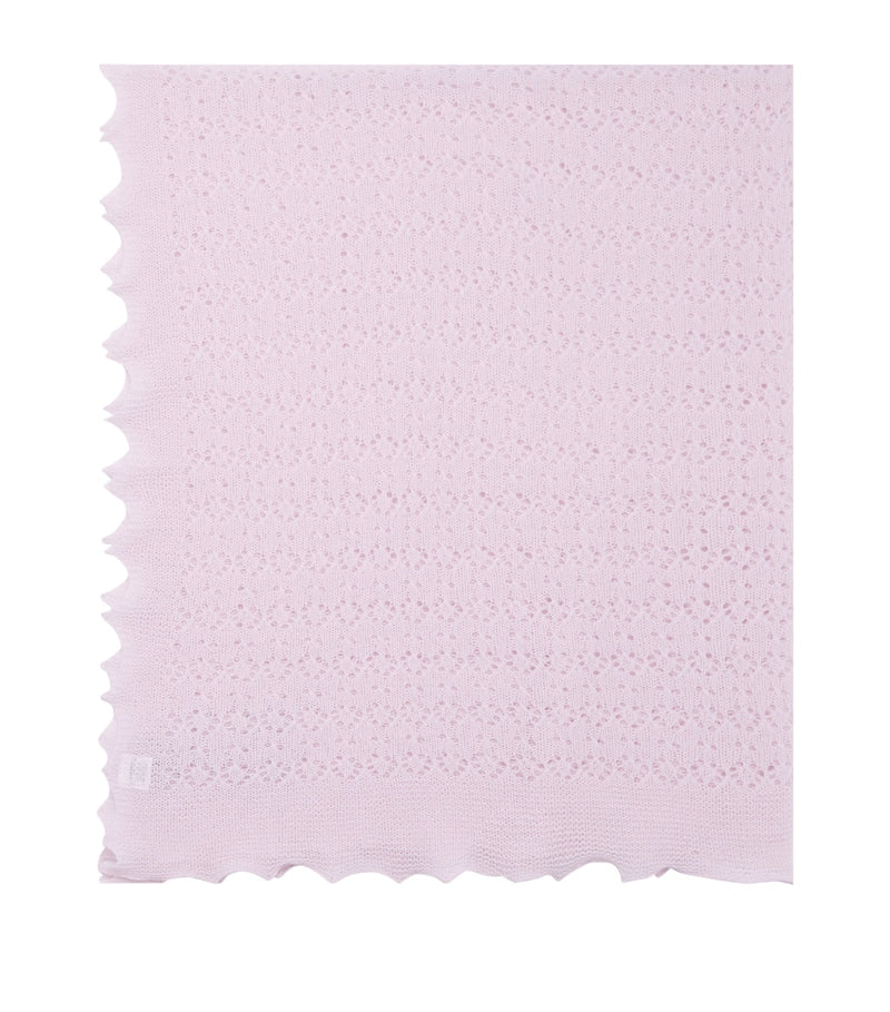 G.H. Hurt & Son baby cashmere shawl hat mittens gift set - British product