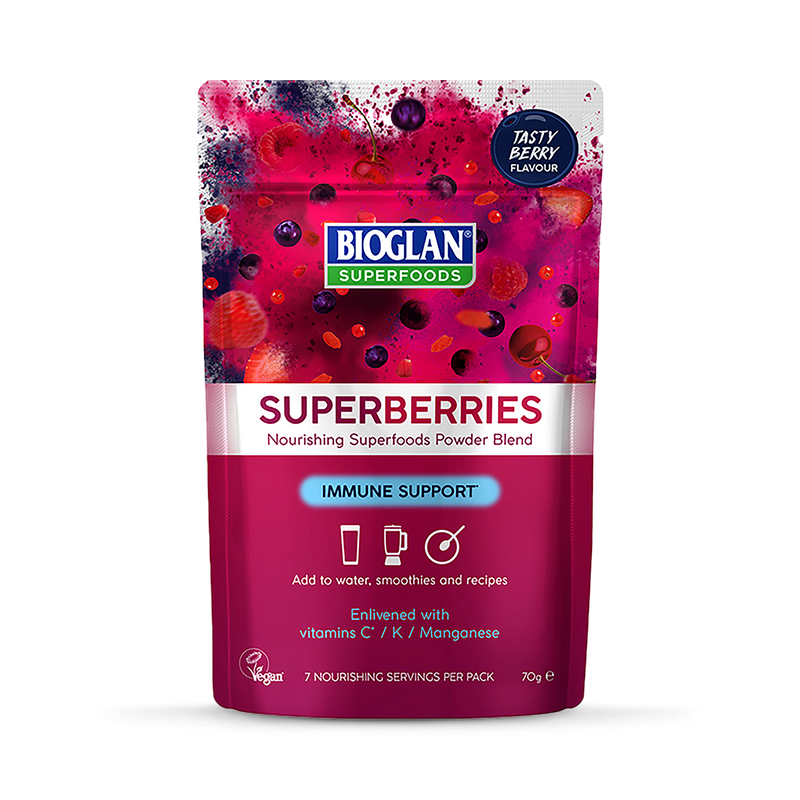 Bioglan Immune Support Superberries 70g powder - British product