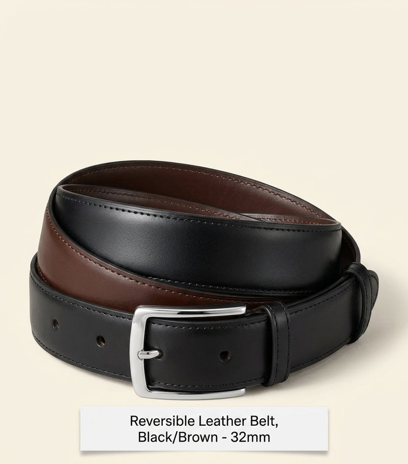 Cartier leather reversible Tank de Cartier belt width 3cm (British brand)