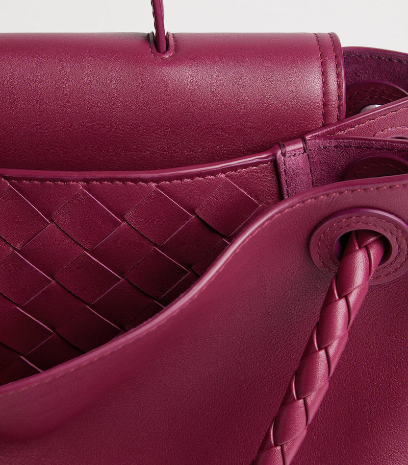 Bottega Veneta Ciao Ciao top-handle bag in calfskin leather, imported from the UK