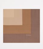 Saint Laurent geometric print silk scarf 90cm, imported from the UK