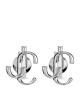 Harrods Jimmy Choo Monogram Stud Earrings- Buy online at McGrocer