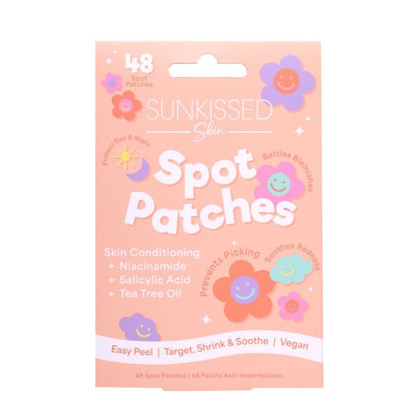 Sunkissed spot patches cloud and flower 48 patches, imported from the UK
