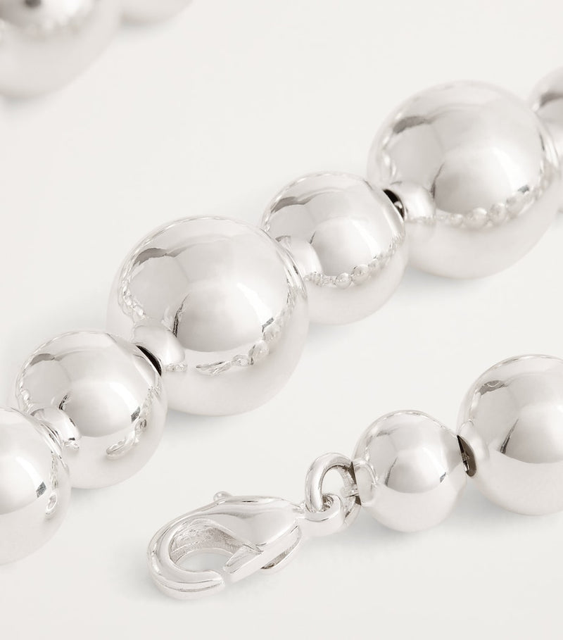 LIÉ STUDIO silver-plated Elly necklace 41cm, UK version