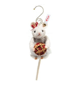 Harrods Steiff Bakery Mouse Christmas Tree Decoration 9cm- Buy online at McGrocer
