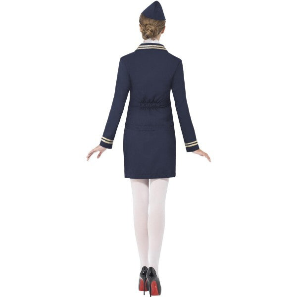 Smiffys airways attendant costume, UK version