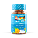 Holland & Barrett Novomins Kids Omega 3-6-9 Multi Orange Flavoured Gummy Vitamins 30 Gummies- Buy online at McGrocer