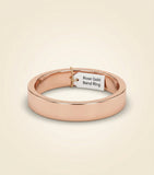 Cartier LOVE wedding band rose gold diamond pave (British brand)