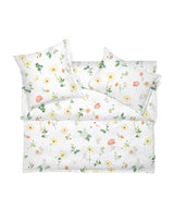 Harrods Schlossberg Cotton Sateen Zinnia Flat Sheet 280cm x 290cm- Buy online at McGrocer