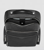 Aspinal London Pebble Leather Reporter Backpack, imported from the UK