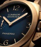 Panerai Bronzo Luminor Marina watch 44mm, UK version