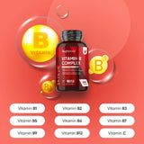 WeightWorld Vitamin B Complex 365 vegan tablets, UK version