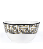 O.W.London Maze bone china sugar bowl 6cm - British product