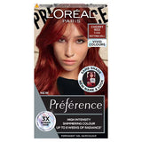 Superdrug L'Oreal Paris Preference Vivids Cherry Red Permanent Hair Dye- Buy online at McGrocer