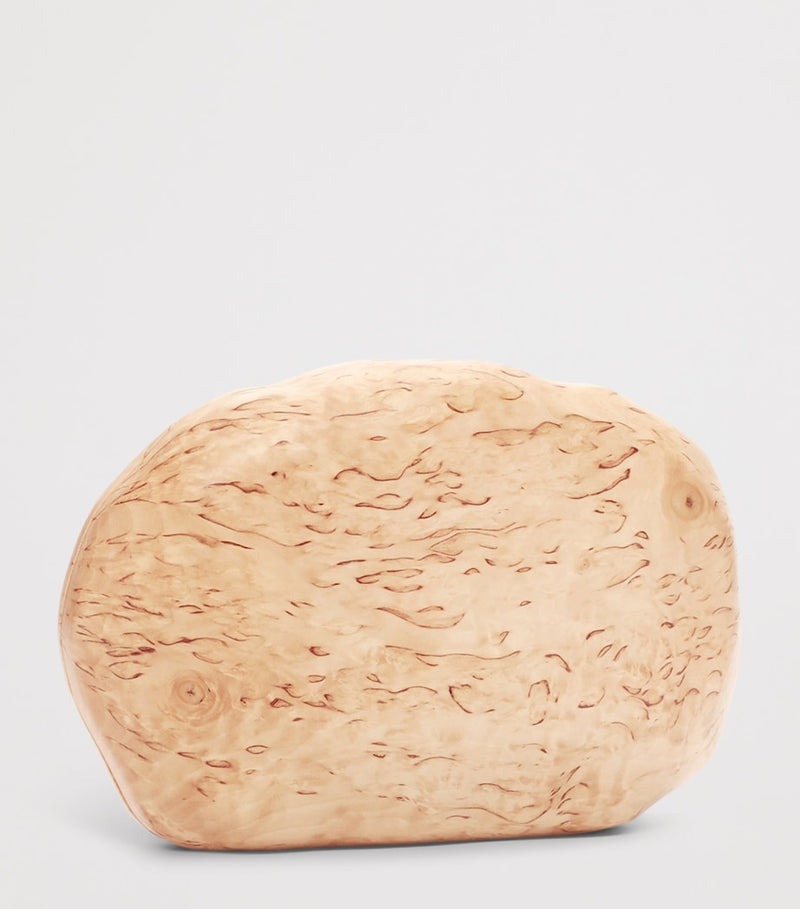 Schiaparelli calfskin mouth clutch bag, imported from the UK